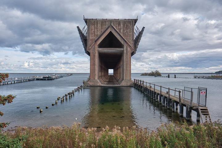 The Lower Harbor ore dock in Marquette